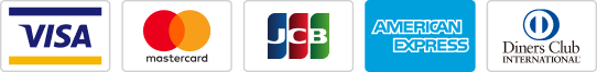 visa mastercord JCB AMERICAN EXPRESS Diners Club